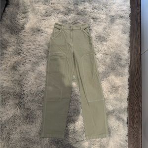 Wilfred Aritzia Sage Green Cargo Pants